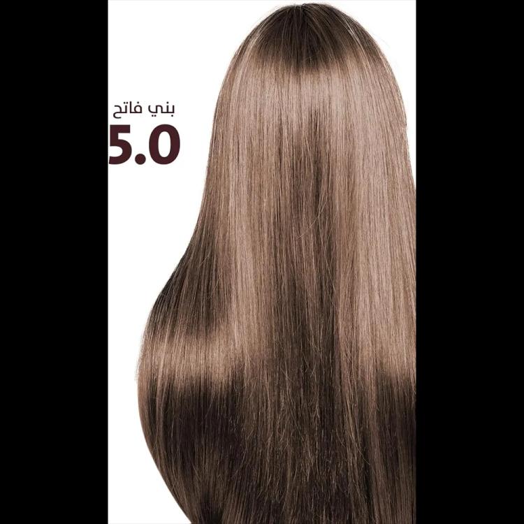 Argan Hair Coloring Oil Kit - Light Brown 5.0