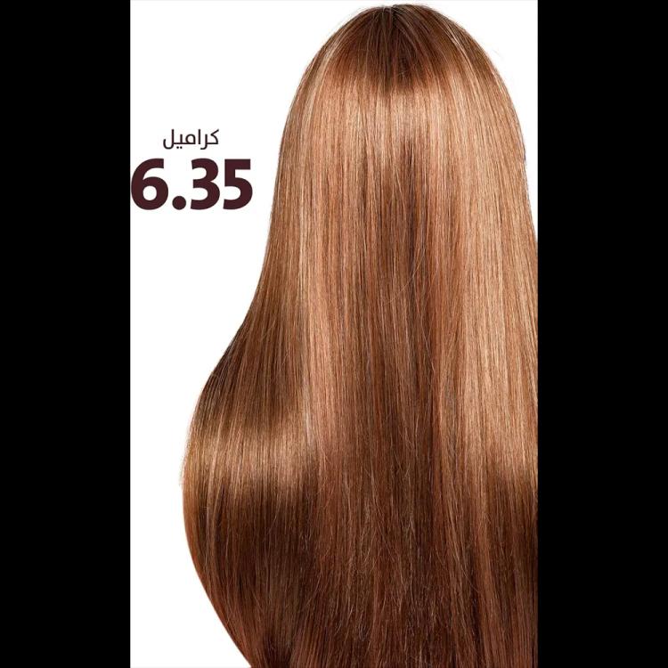 Argan Hair Coloring Oil Kit - Caramel 6.35