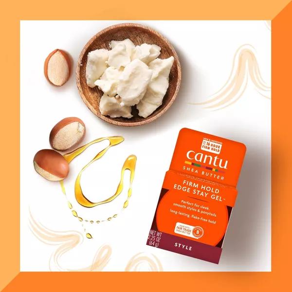 Cantu Extra Hold Edge Stay Gel  - 64 g