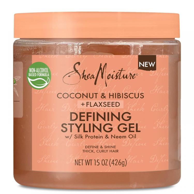 Shea Moisture Coconut & Hibiscus + Flaxseed Defining Styling Gel - 425 g