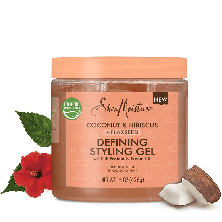 Shea Moisture Coconut & Hibiscus + Flaxseed Defining Styling Gel - 425 g