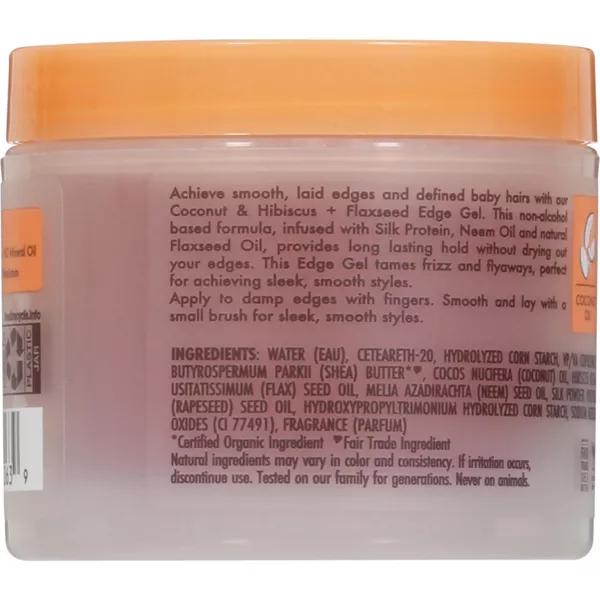 Shea Moisture Coconut & Hibiscus Flaxseed Edge Gel - 99 g