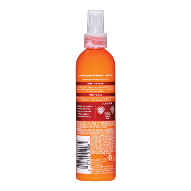 Cantu Coconut Oil Shine & Hold Mist - 237 ml