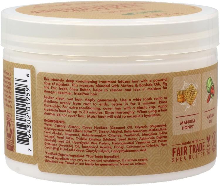 Shea Moisture Manuka Honey & Mafura Oil Intensive Hydration Masque - 284 g