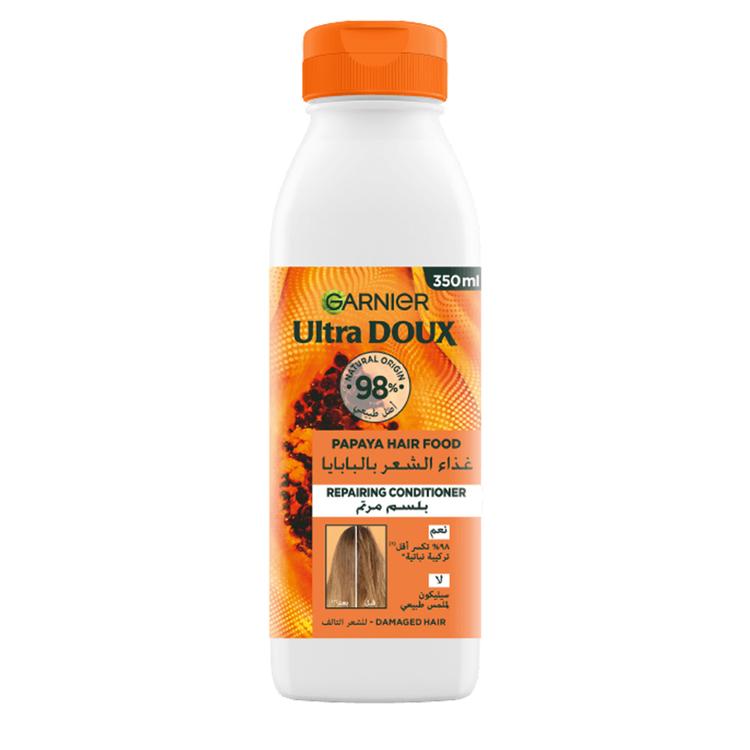 Garnier Ultra Doux Repairing Papaya Hair Food Conditioner - 350 ml