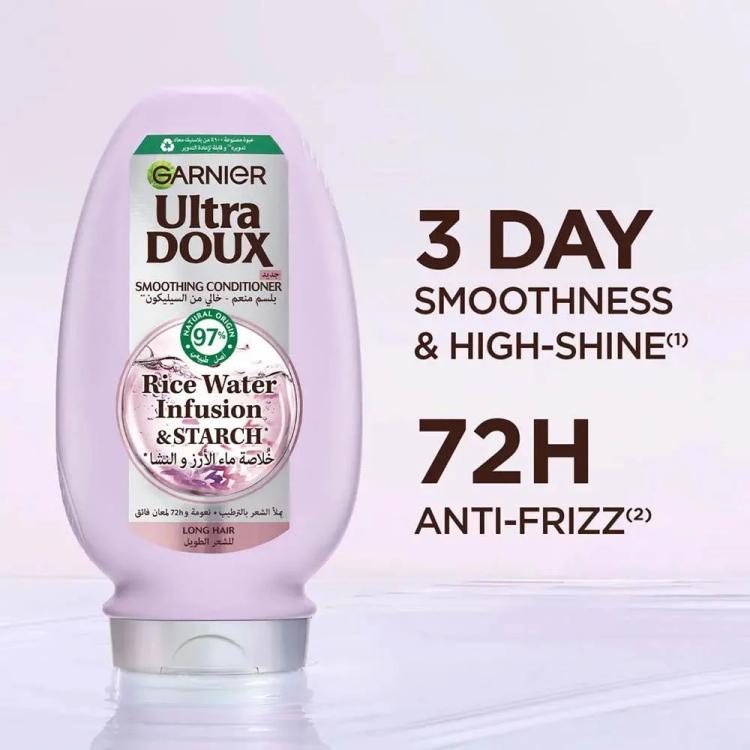 Garnier Ultra Doux Rice Water Infusion & Starch Conditioner - 360 ml