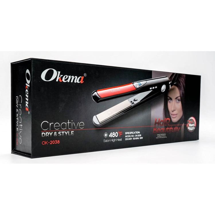 Okema Hair Straightener OK-2038