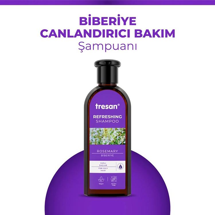 Tresan Rosemary Revitalizing Care Shampoo - 500 ml