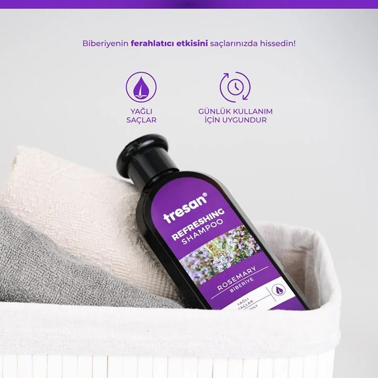 Tresan Rosemary Revitalizing Care Shampoo - 500 ml