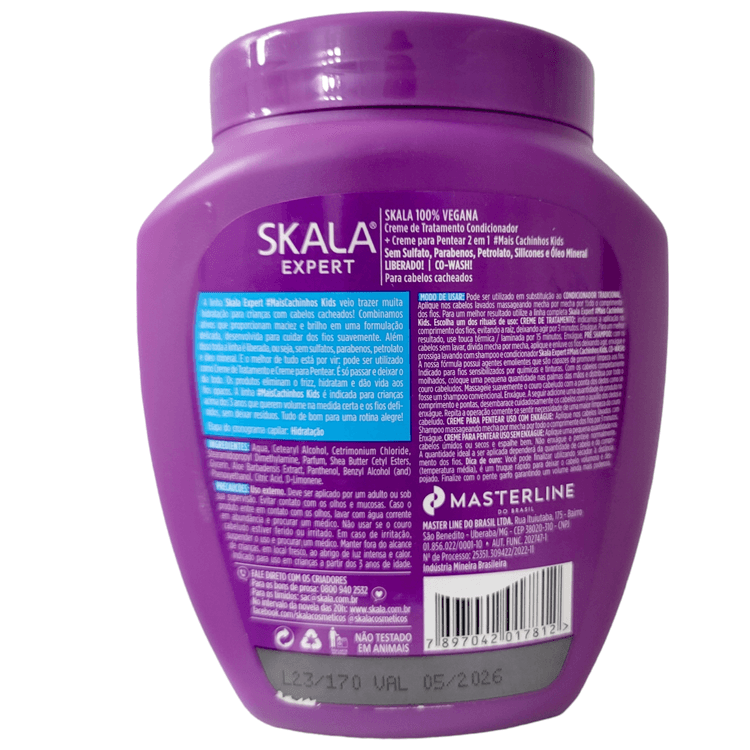 Skala Mais Cachinhos Hair Treatment Cream - 1000 g