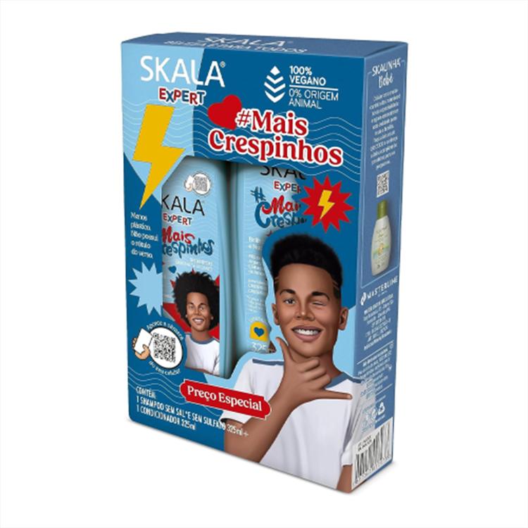 Skala Expert More Crimpies Shampoo And Conditioner Kit - (325 ml X 2 pcs)