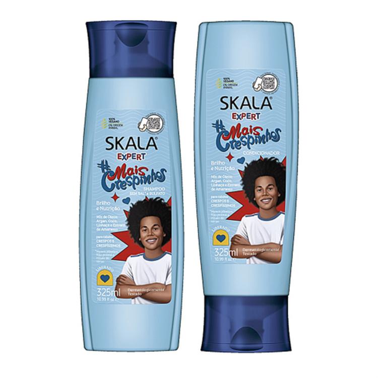 Skala Expert More Crimpies Shampoo And Conditioner Kit - (325 ml X 2 pcs)