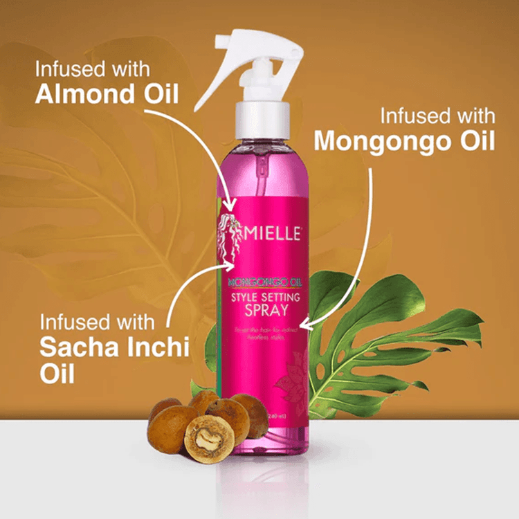 Mielle Organics Mongongo Oil Styling Setting Spray - 240 ml
