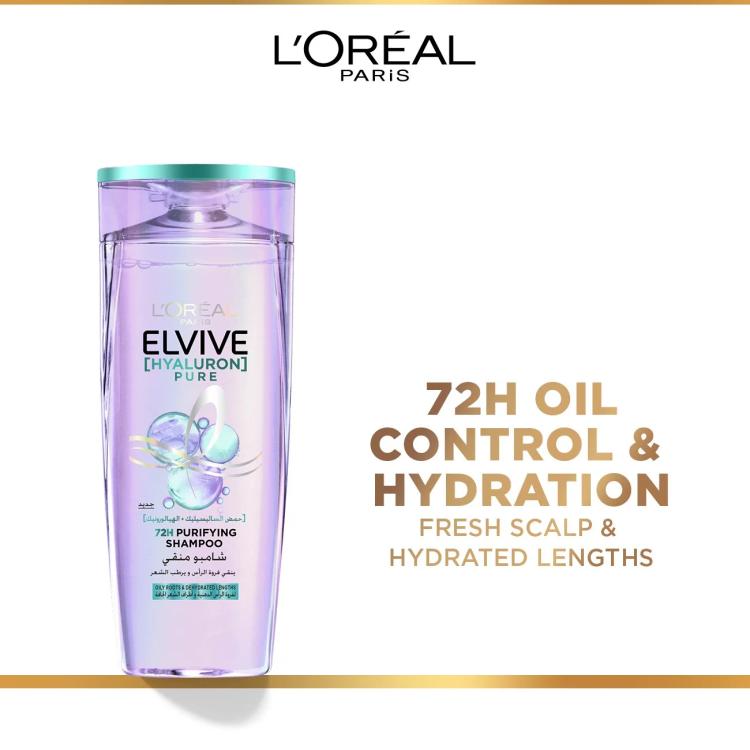 L’Oréal Paris Elvive Hyaluron Pure Purifying Shampoo - 400 ml