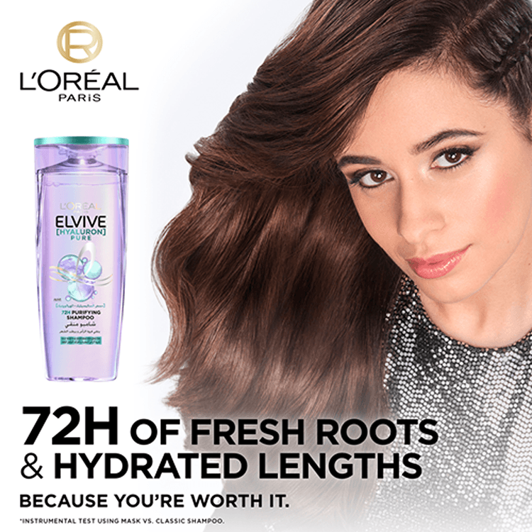 L’Oréal Paris Elvive Hyaluron Pure Purifying Shampoo - 400 ml