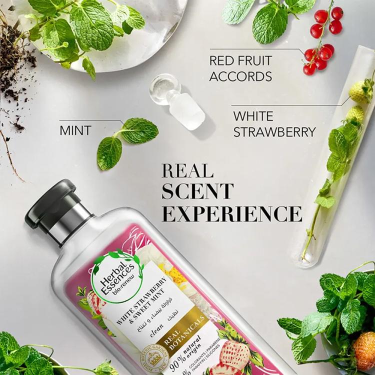 Herbal Essences White Strawberry & Sweet Mint Shampoo - 400 ml