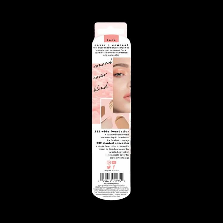 Real Techniques Cover And Conceal Dual Ended Makeup Brush