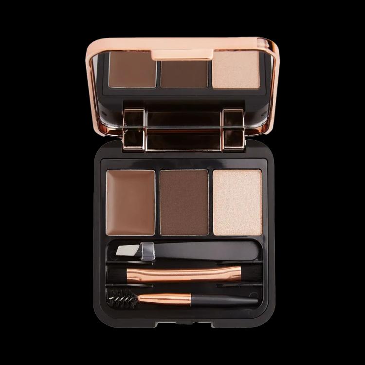 Makeup Revolution Brow Sculpt Kit - Dark Brown
