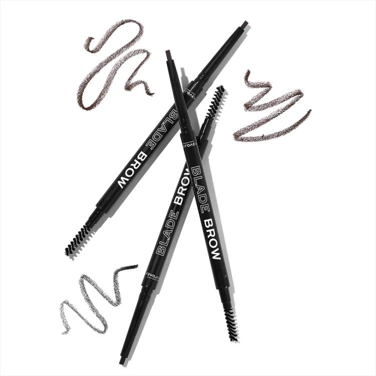 Makeup Revolution Relove Blade Brow Pencil - Dark Brown (0.1 g)