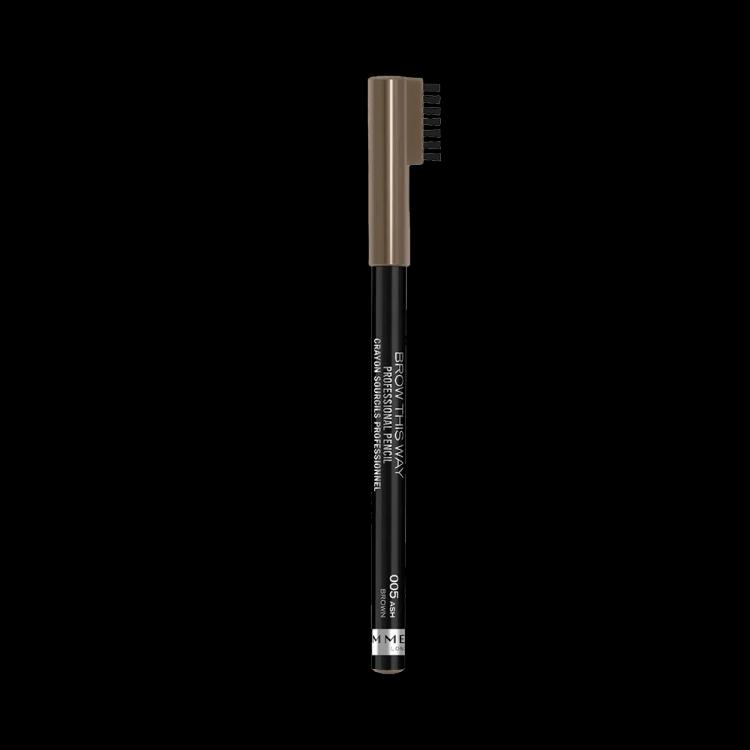 Rimmel London Brow This Way Professional Eyebrow Pencil - 005 Ash Brown