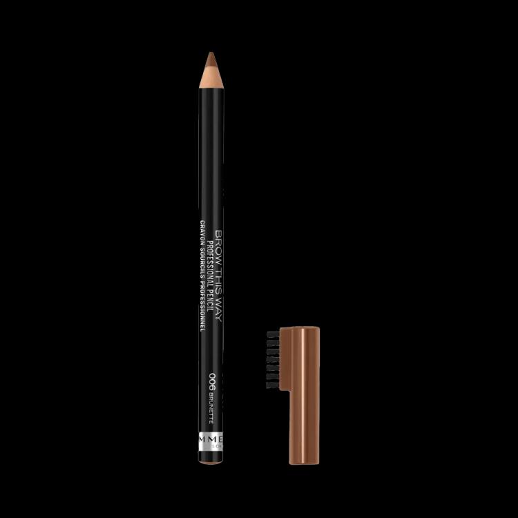 Rimmel London Brow This Way Professional Eyebrow Pencil - 006 Brunette