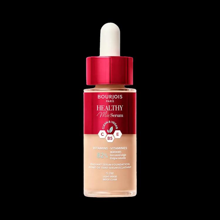 Bourjois Healthy Mix Clean Serum Foundation - 53W Light Beige (30 ml)