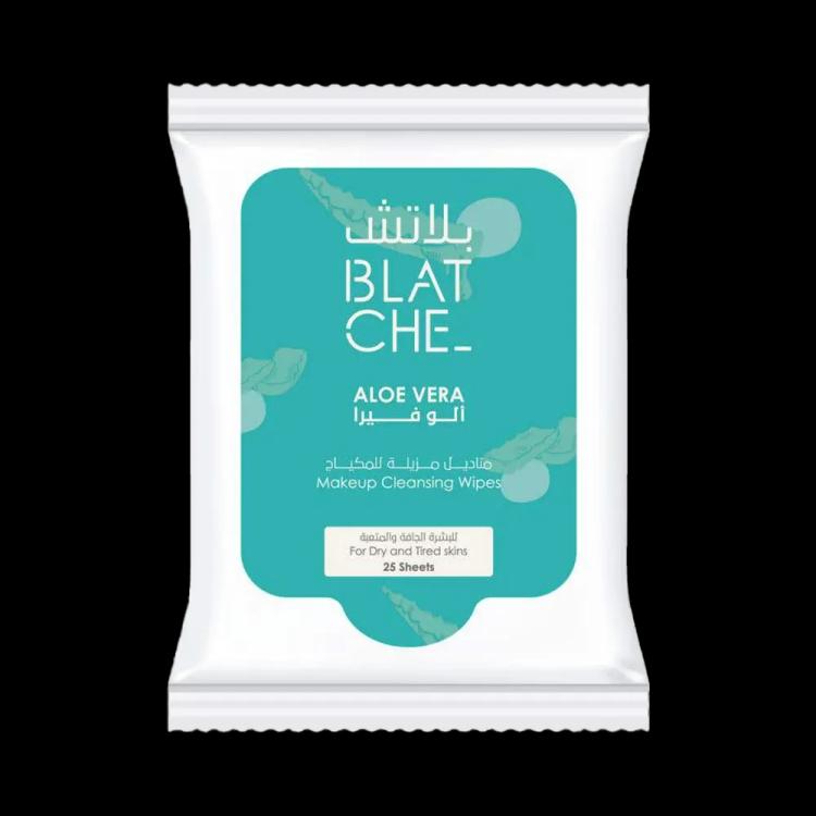 Blatche Makeup Remover Wipes Aloe Vera - 25 pcs