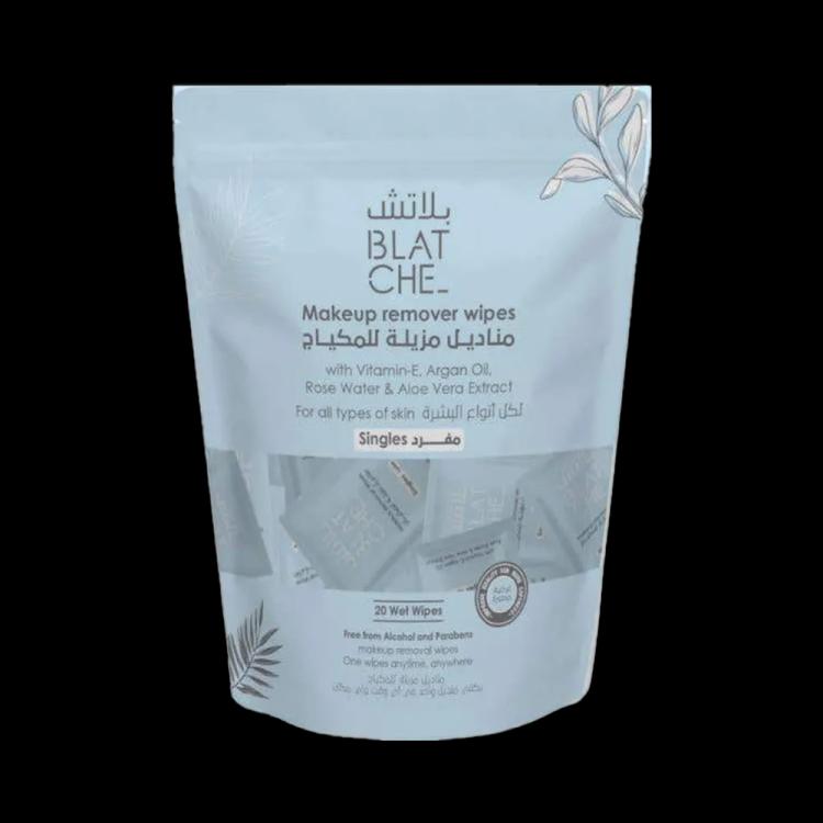 Blatche Makeup Remover Wipes Single Pack - 20 pcs