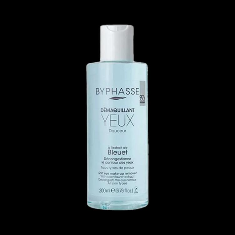 BYPHASSE Soft Eye Makeup Remover With Cornflower Extract - 200 ml