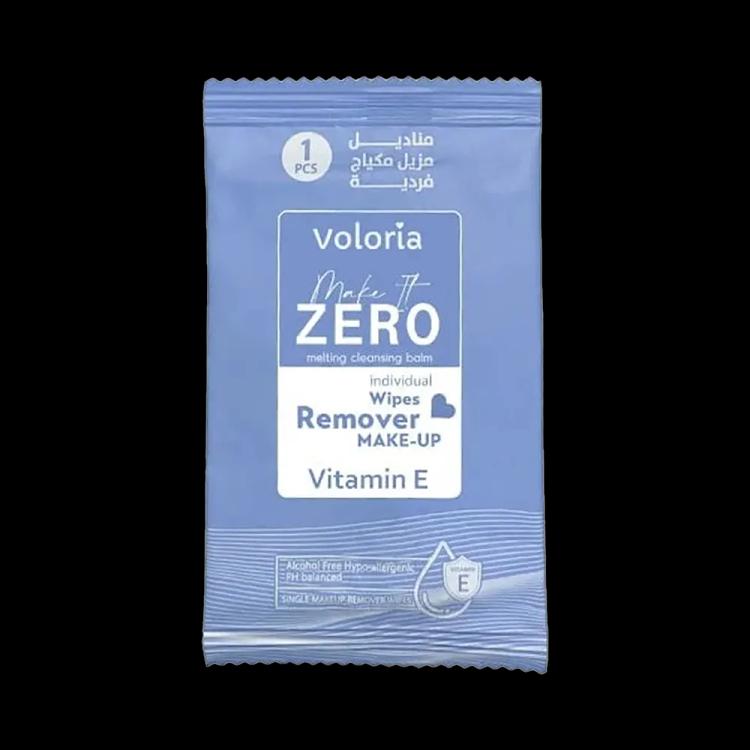 Voloria Make It Zero Make-Up Remover Wipes - 15 pcs