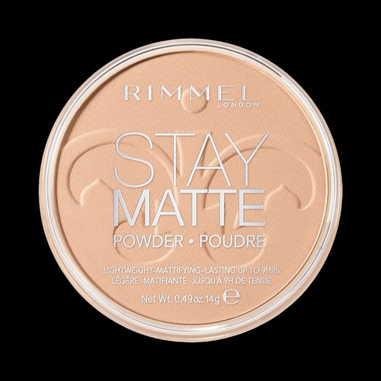 Rimmel London Stay Matte Pressed Powder - 005 Silky Beige (14 g)