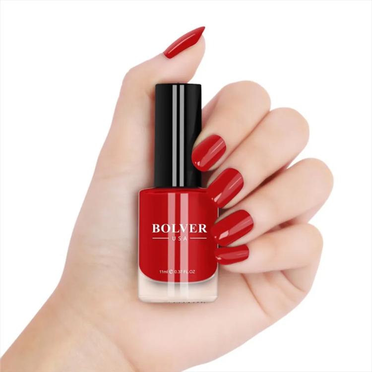 Bolver USA Nail Polish - 621 Khaki Red (11 ml)