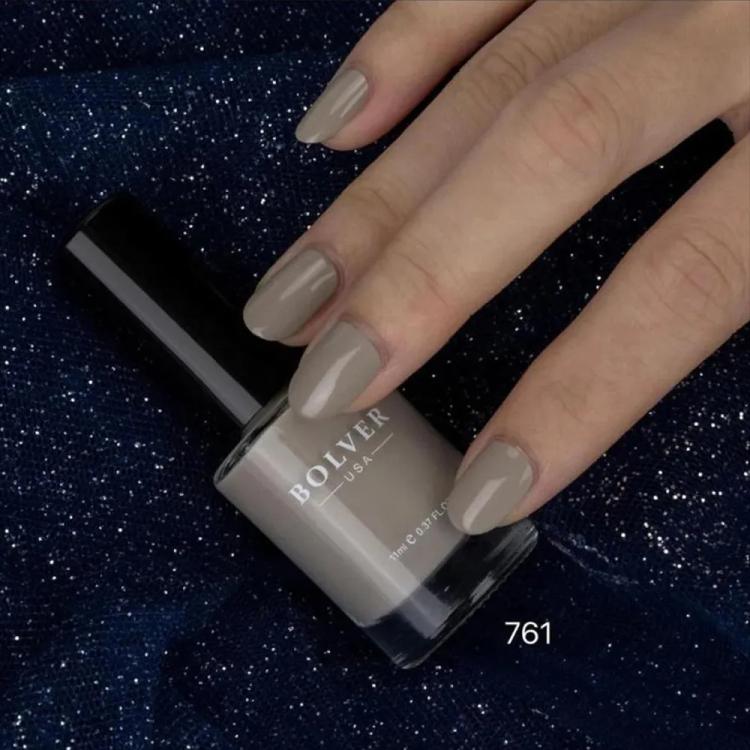 Bolver USA Nail Polish - 761 Grayish Green