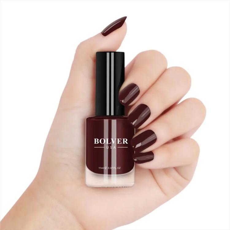 Bolver USA Nail Polish - 631 Puce Red (11 ml)