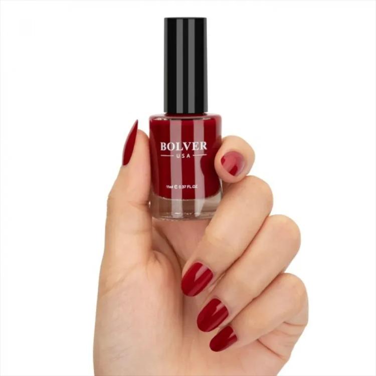 Bolver USA Nail Polish - 697 Cherry (11 ml)
