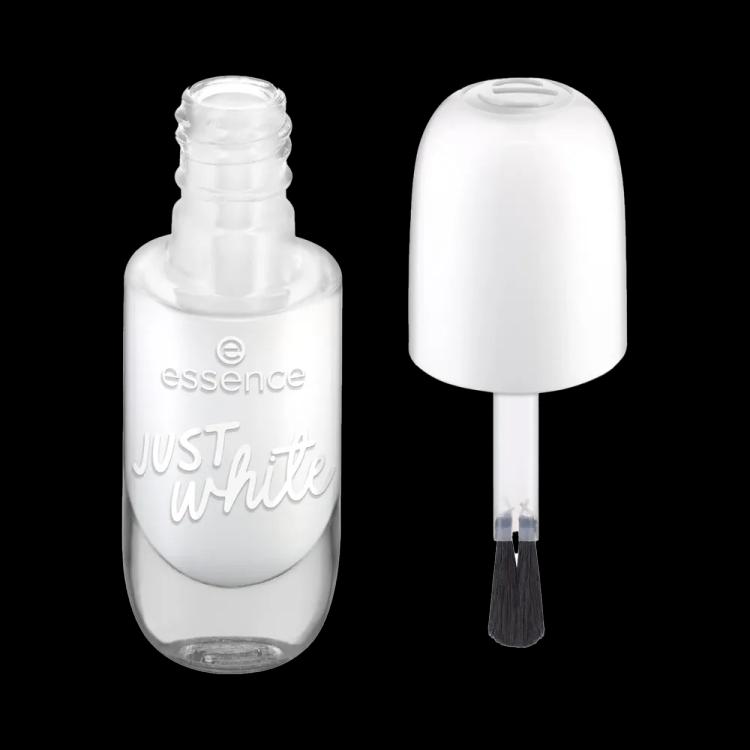 essence Gel Nail Colour - 33 Just White (8 ml)