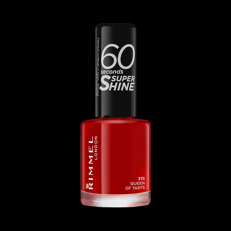 Rimmel London 60 Seconds Super Shine Nail Polish - 315 Queen Of Tarts (8 ml)
