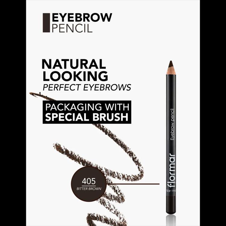 Flormar Eyebrow Pencil - 405 Bitter Brown (4.45 g)