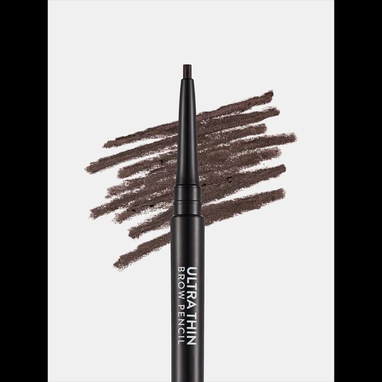 Flormar Ultra Thin Brow Pencil - 04 Dark Brown (0.14 g)
