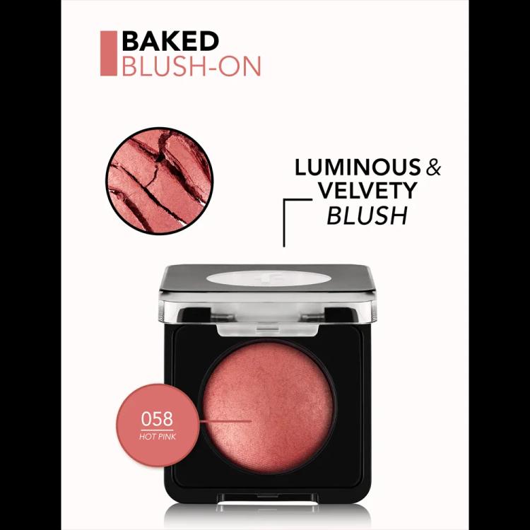Flormar Baked Blush-On - 058 Hot Pink