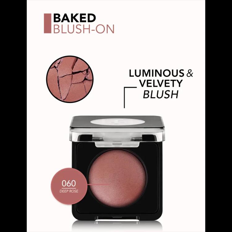 Flormar Baked Blush-On - 060 Deep Rose
