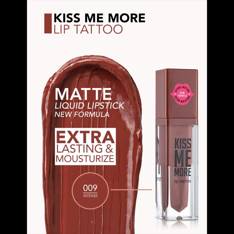 Flormar Kiss Me More Lip Tattoo - 009 Intense