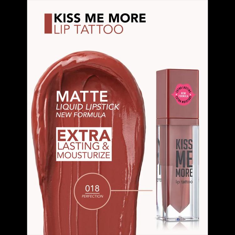 Flormar Kiss Me More Lip Tattoo - 018 Perfection