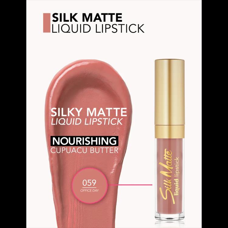 Flormar Silk Matte Liquid Lipstick - 059 Office Day