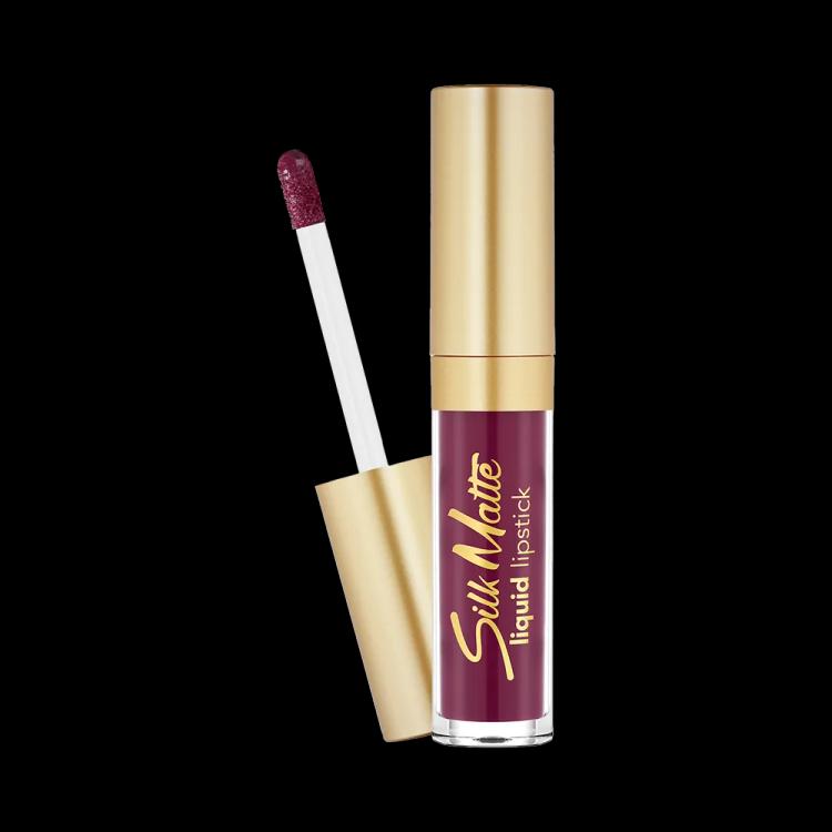 Flormar Silk Matte Liquid Lipstick - 015 Pretty Plum (4.5 ml)