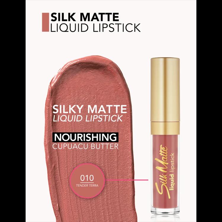Flormar Silk Matte Liquid Lipstick - 010 Tender Terra