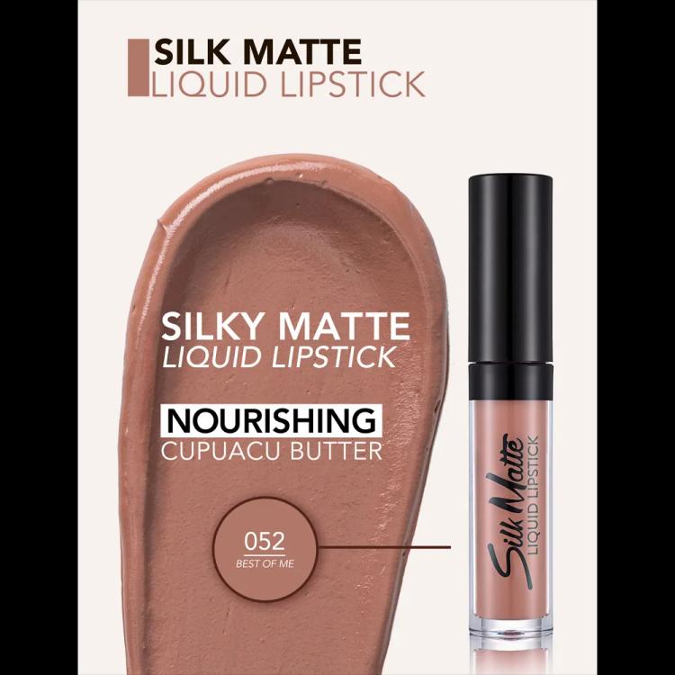 Flormar Silk Matte Liquid Lipstick - 052 Best Of Me