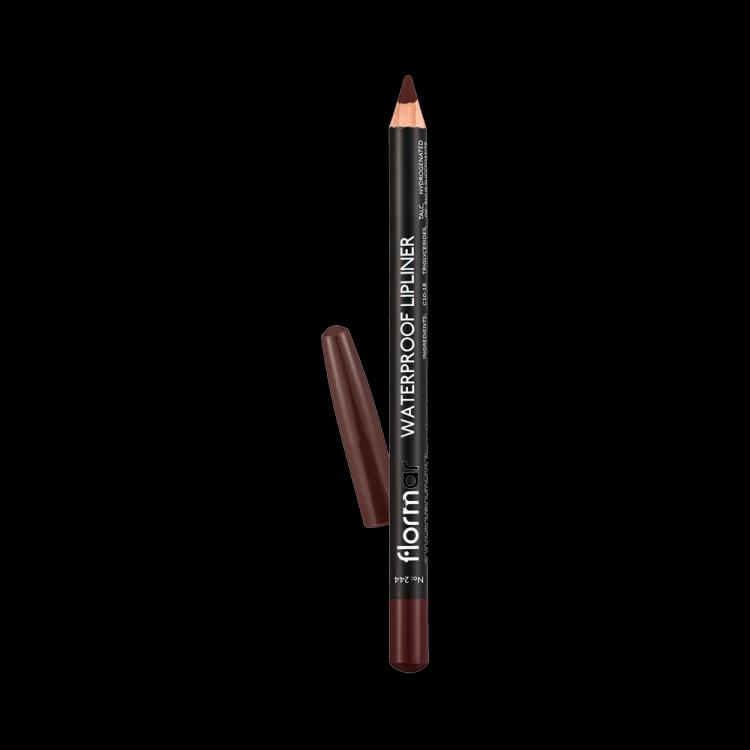 Flormar Waterproof Lipliner - 244 Chocolate Fondue (4.45 g)