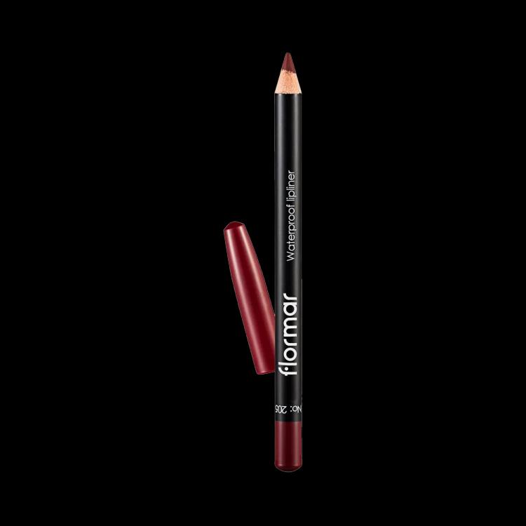 Flormar Waterproof Lipliner - 205 Elegant Bordeaux (4.45 g)
