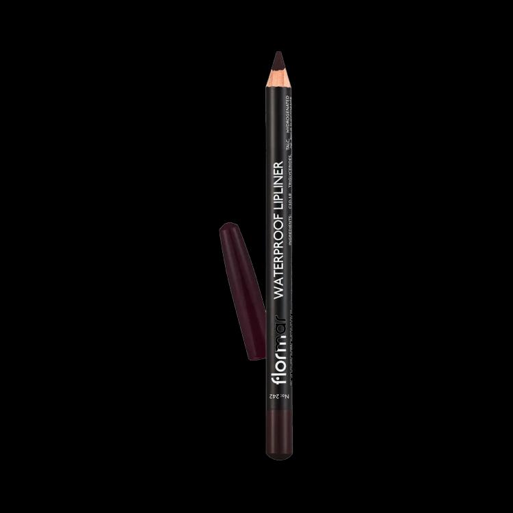 Flormar Waterproof Lipliner - 242 Deep Bordeaux (4.45 g)
